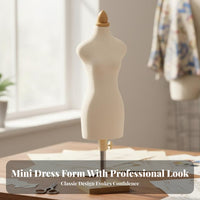 Educational Tool Pinnable Female Dress Form Standard Proportions Student Dress Form Model DIY Friendly for Tailors, Classroom, Design Studio