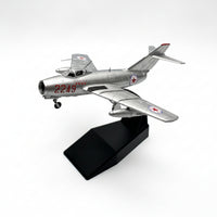 15 with Display Stand Die-Cast -15 Aircraft Model Assembled Diecast Model with Stand for Aviation Enthusiasts, Shelf