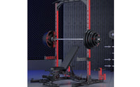 Strength Rack with Pull-up Bar Heavy-Duty Squat Rack with Weight Storage Storage Standing Gym Equipment for Weightlifters, Athletes