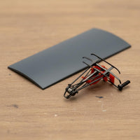Metal Body Single Arm Pantograph Realistic Refinement HO Scale Pantograph for Miniature Display