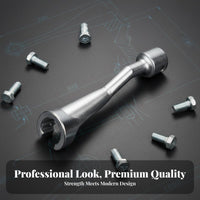 Chrome Molybdenum Steel Fuel Injector Line Socket Set Heavy Duty Injector Line Wrench Set Wide Application for Mechanics