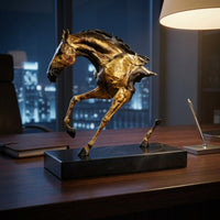 Leaping Horse Statue Modern Art Figure Decorative House Decoration for Office