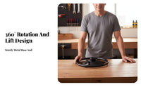 360 Degree rotate Chair Base Easy Installation rotate Chair Replacement Base Furniture Hardware for DIY Enthusiasts