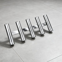 Boat Fishing Rod Holder Heavy Duty 5-Tube Fishing Rod Holder No Sharp Edges for Anglers, Yacht, Marine