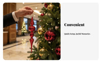 Crystal Raindrop Ornament Transparent Glass Teardrop Ornament Light-Reflecting