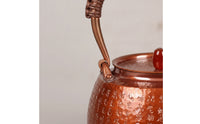 Copper Kettle Compact Tea Kettle Artisanal Vessel for Collectors