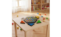 Logical Thinking Training Chain Triangle Chess Game Spatial Reasoning Triangle Linking Game Parent-Child Interaction Educational Toy Strategic Gameplay for Children, Party