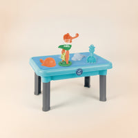 Plastic Beach Table with Accessories Portable Sand and Water Table Compact Toy Hands-on for Children, Garden
