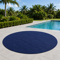 Pool Underlay Fleece, 200g/m², Rot-resistant Non-woven Geotextile, Protective Underlay for Pool Liner with Moisture Barrier, Stable Outdoor Pool Underlay