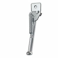 High-Carbon Steel Children's Bike Kickstand Anti-Slip Foot Side Kickstand Easy Installation for Children