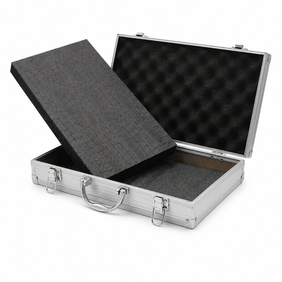 Aluminum Case with Foam Portable with Foam Compact Aluminum for Hobbyists
