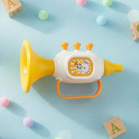 Safe Material Cartoon Blow Toy Easy to Use Baby Trumpet Toy Early Music Education Kids Musical Whistle Develops Fine Movement Skills for Toddlers, Babies