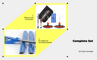 Sturdy Vacuum Tire Plug Kit, Universal Emergency Repair Tools
