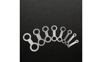 8 Pieces Saxophone Pad Leveling Tool Flat Sax Pad Leveler Easy to Use Instrument
