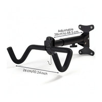 Space-Saving Bike Rack with Padded Hooks Scratch-Resistant Bike Wall Mount with Hook Anti-Slip Horizontal Cycle Wall Mount Heavy-Duty for Cyclists, Apartment, Garage