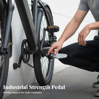 Electric Bike Passenger Footrest Long-Lasting Folding Foot Pegs Aluminum Alloy Bike Pegs Easy Installation Foldable Bike Pedals