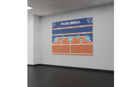 Pickleball Wall Sticker Indoor Pickleball Practice Target Wall Decal Targets Large Mat Long-Lasting for Beginners, Home, Garage
