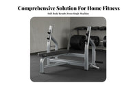 Safety Spotter Arms Standard Bench Press Commercial Grade Barbell Workout Bench Heavy Duty Construction Home Gym Equipment Thick Padded Cushion for Weightlifters, Bodybuilders, Fitness Enthusiasts
