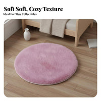 Soft Texture Dollhouse Miniature Carpet Realistic Look Miniature Luxurious Rug Non-Shedding for Hobbyists, Miniature Scene Display