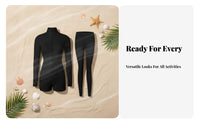 Sun Protection Surfing Suit Quick-Drying Long Sleeve Surf Shirt Full Coverage Bathing Suit Abdomen Control