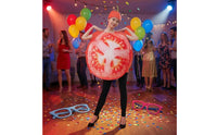 Printed Tomato Slice Costume 1Piece Tomato Slice Costume Polyester for Adults
