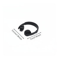 Miniature Doll Headphones Lightweight Neck Hanging Doll Headset Modern BJD Headphone Prop for Dioramas