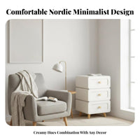 Nordic Design rotating Dining Chair Modern Design Upholstered Armchair Minimalist Aesthetic Seating Furniture Multi-Use for Office Workers, Students, Homeowners, Study Room, Kitchen, Bedroom
