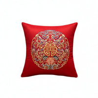 Linen Sofa Pad, Chinese Style, Customizable, Sponge Filling