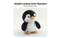 Furry Driver Headcover Penguin Driver Head Cover Furry Penguin Golf Cover Realistic Design