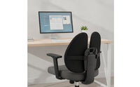 Ergonomic Support Cushion Adjustable Back Support Cushion Breathable Backrest Long-Lasting for Drivers