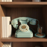 USB Data Transfer Rotary Design Voice Guestbook Easy To Use Retro Wedding Message Phone Audio Guest Book for Party