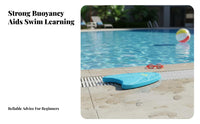 Beginner Friendly Dolphin Shaped Buoyant Aid Board Lightweight Swimming Kickboard Long-Lasting for Beginners, Swimmers, Beach