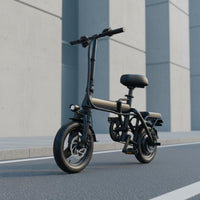 Folding Bike Hill Climbing Foldable Electric Bike High Speed Mini Foldable Ebike for Commuting, Travel
