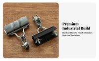 Industrial Pulley Assembly | Smooth rotating motion, space-saving-Saving Design, Hanging Pulley, for Overhead hanging