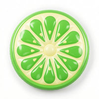 Inflatable Floater Bed Round Pool Lounger Water Lounge Bed Fruit-Inspired Lounge Floater Sunbathing for Adults, Beach, Vacation
