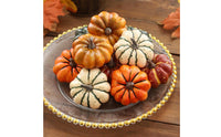 Foam Pumpkin Mini Faux Pumpkin Autumn Decoration for Photo Props