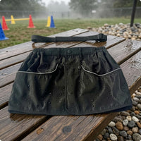 Apron Waist Pouch Adjustable Half Apron with Pockets Work Accessory Handsunrestricted Storage