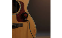 No-Hole Guitar Pickup Easy Install Acoustic Guitar Pickup Compact Size Touch Sound Transducer for Practice