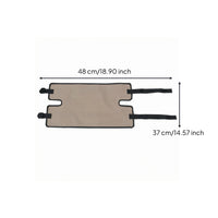 Quick Install Folding Chair Seat Pad Tooltool-Less Folding Chair Replacement Cover Thick Replacement Seat Cloth Removable