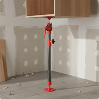 Heavy-Duty Cabinet Install Support Pole Anti-Slip Base Telescopic Support Pole 50 Kg Load Bearing for Installers, Carpenters