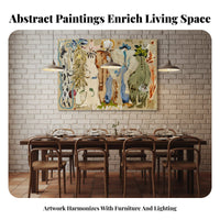 Modernist Wall Decor Art Artistic Modernist Design Wall Decor Minimalist Retro Art Print for Interior Designers, Adults, Bedroom, Hallway