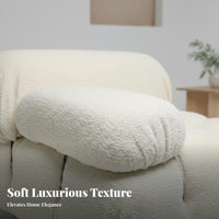 Lowlow-to-the-ground Block Settee Italian Inspired configurable Sofa Shaped Foam Filling Petaccommodating for Apartment Dwellers