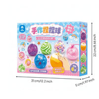 Customizable DIY Press Ball Kit Sensory Squishy Making Kit Tactile Fidget Squishy Clear for Rainy-Day Activities