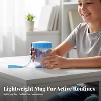 Mini Portable Cup Cute Design Handheld Water Cup Compact Size Small Tumbler with Lanyard for Students, Children, School, Office, Outdoor
