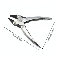 Precision Pliers with Non-Slip Handle Mini Tools for Wire Wrapping