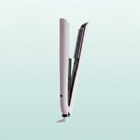 Wide-Plate Steam Flat Iron with Comb Cold Mist Steam Hair Straightener Electric Hair Straightener with Comb Professional for Morning Routines