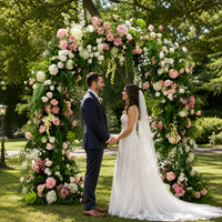 Monet's Garden Arch Floral Arrangement for Outdoor Wedding Decor