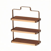 Three-Tier Dessert Stand Modern Design Tiered Serving Tray Multi-Functional Tableware