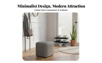 Sturdy and long-finaling Four-Legged Square Stool adaptable Four-Legged Square Seat adaptable Use Household Furniture adaptable Design for Children, homeowners, Entryway, Living Room, Bedroom, Bathroom