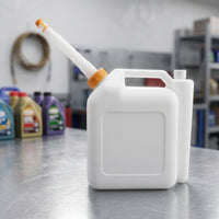 Clear Graduation Marks 2-Stroke Fuel Ratio Container Large Capacity 2-Stroke Oil Mixing Bottle Sturdy Plastic for Gardening, Landscaping